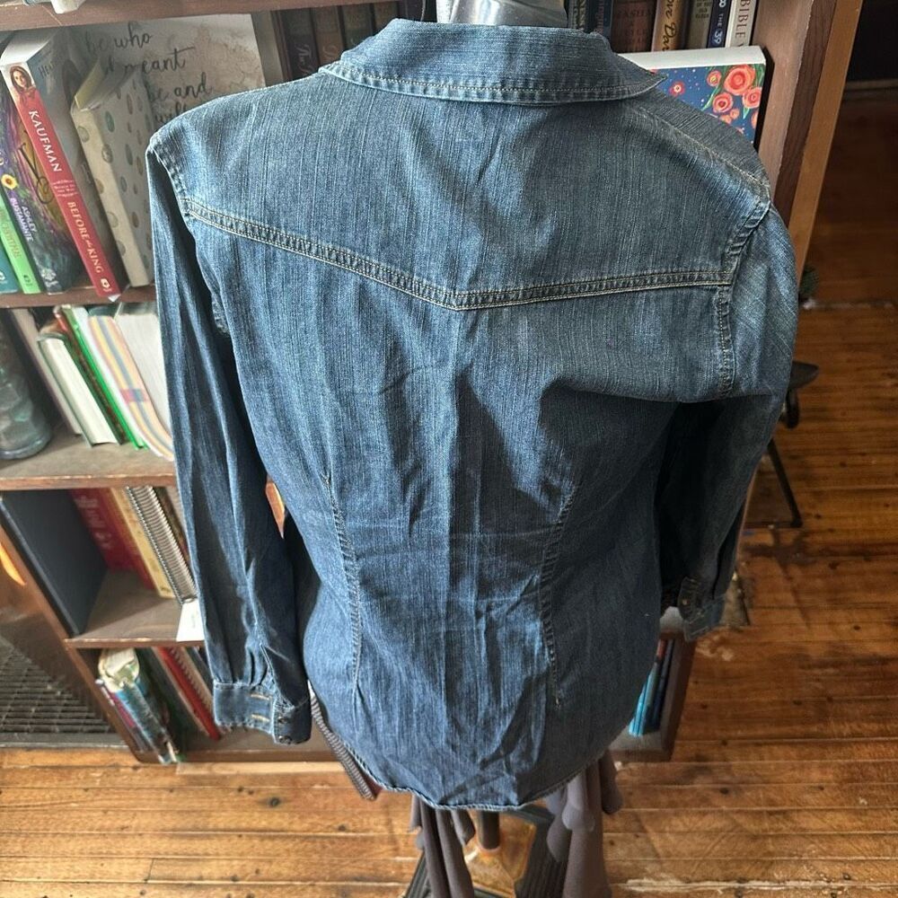 Cabi Denim Button Down S Elevated Basics Minimali… - image 2